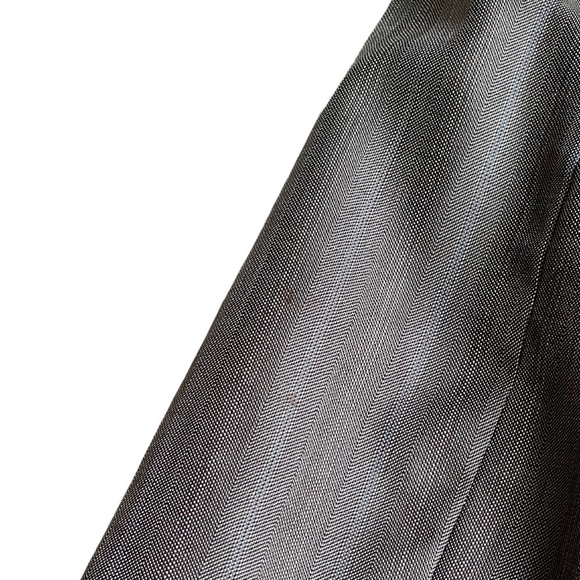 Collezioni L’Uomo Made In Italy Seta Silk And Wool Mens 2 Button Blazer Size 40R - Picture 7 of 13